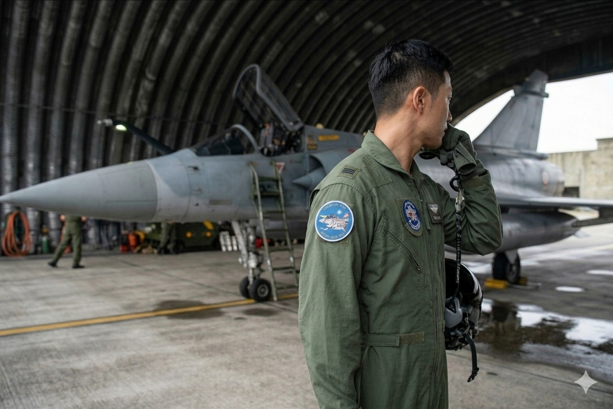P0151空軍幻象MIRAGE 2000-5DI 臂章Mr.dom系列(有魔鬼氈)