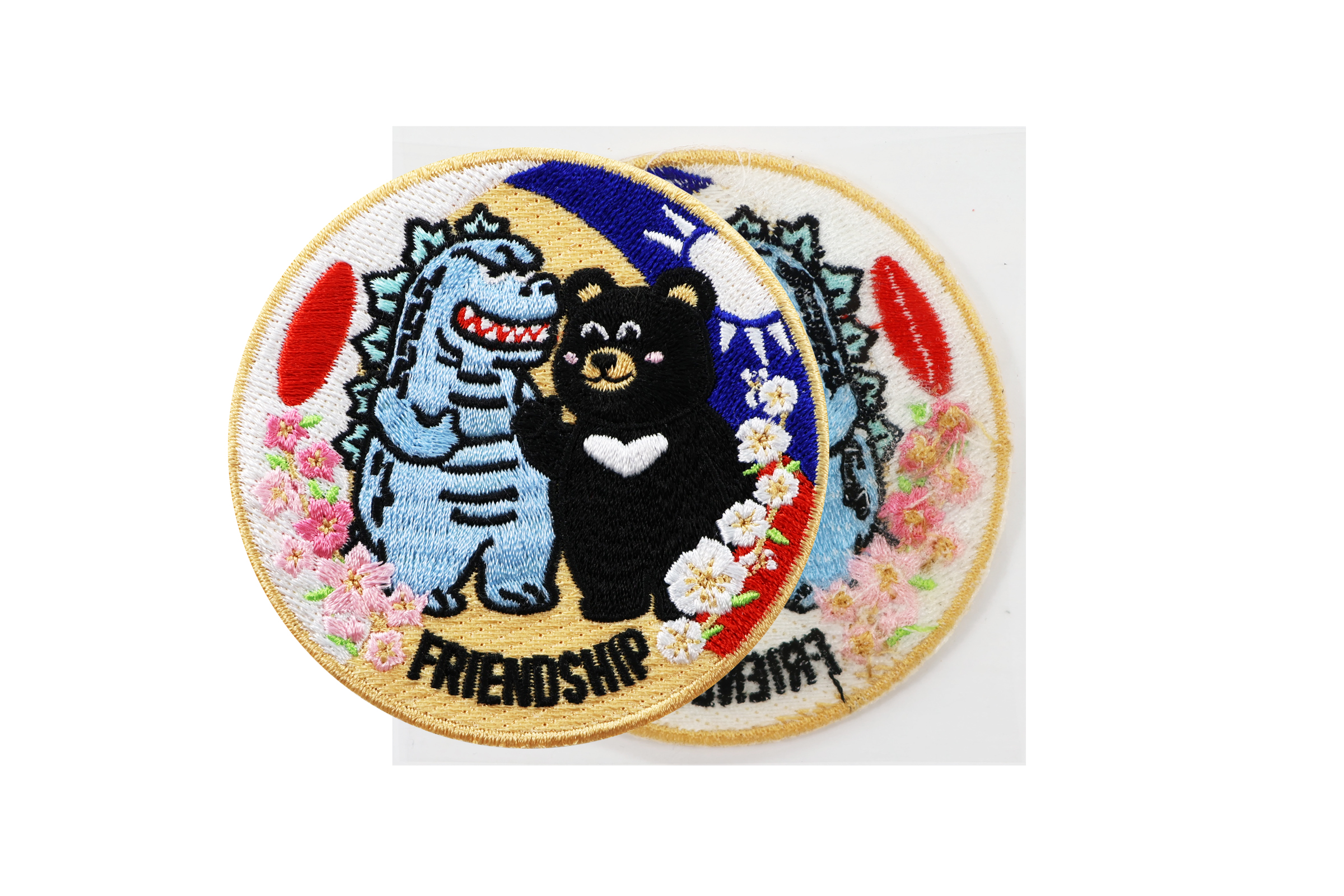 ST0087台日友好*刺繡熨燙貼