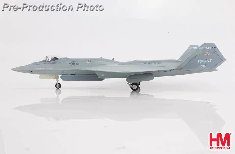 HA2850美國YF-23 “Gray Ghost” 1/72合金成品模型HM