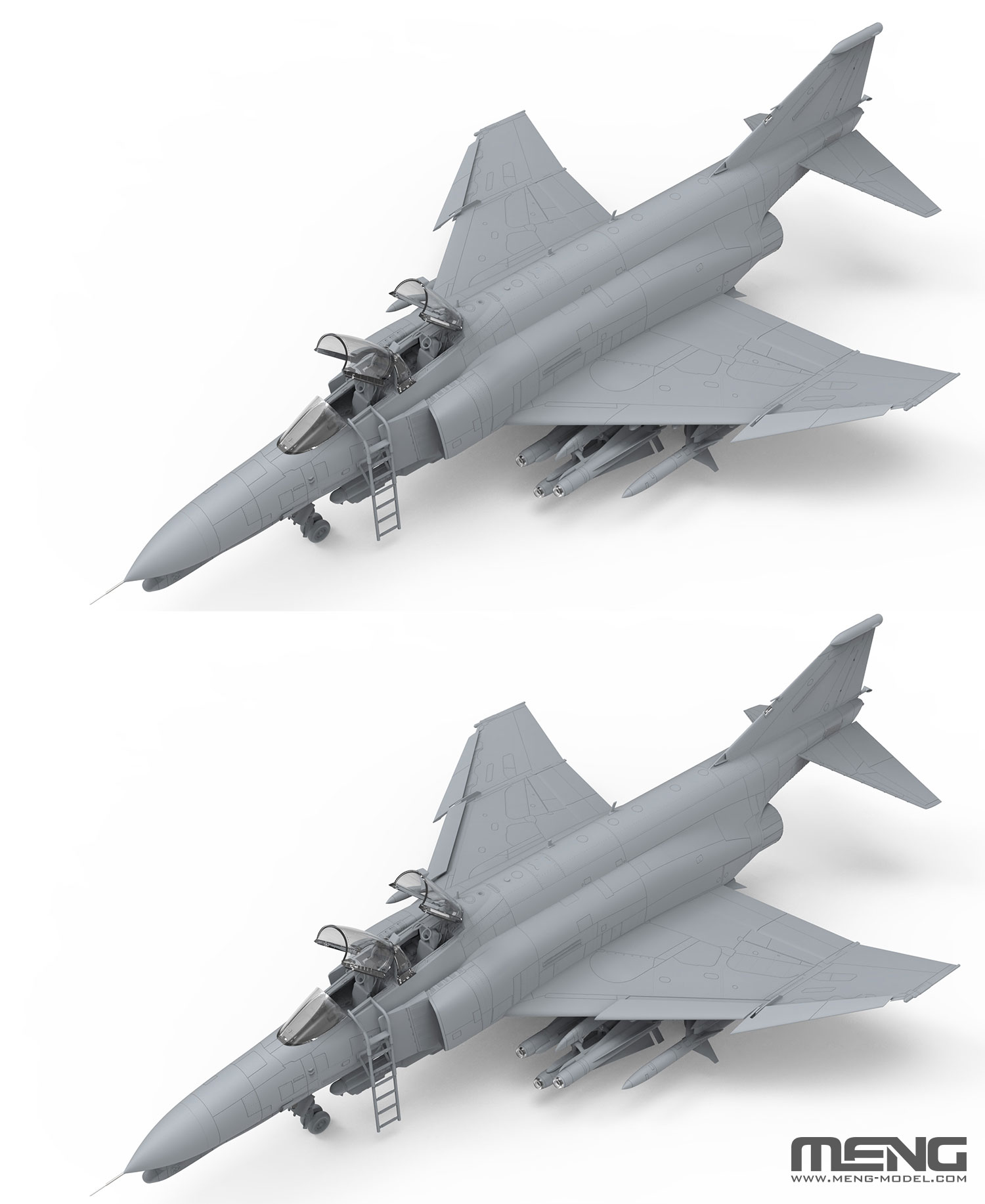 LS-015美國野鼬鼠F-4G戰鬥機1/48模型