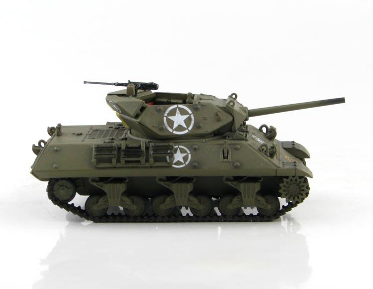 HG3424 美軍M10狼獾反坦克殲擊車Tank Destroyer第601營坦克模型