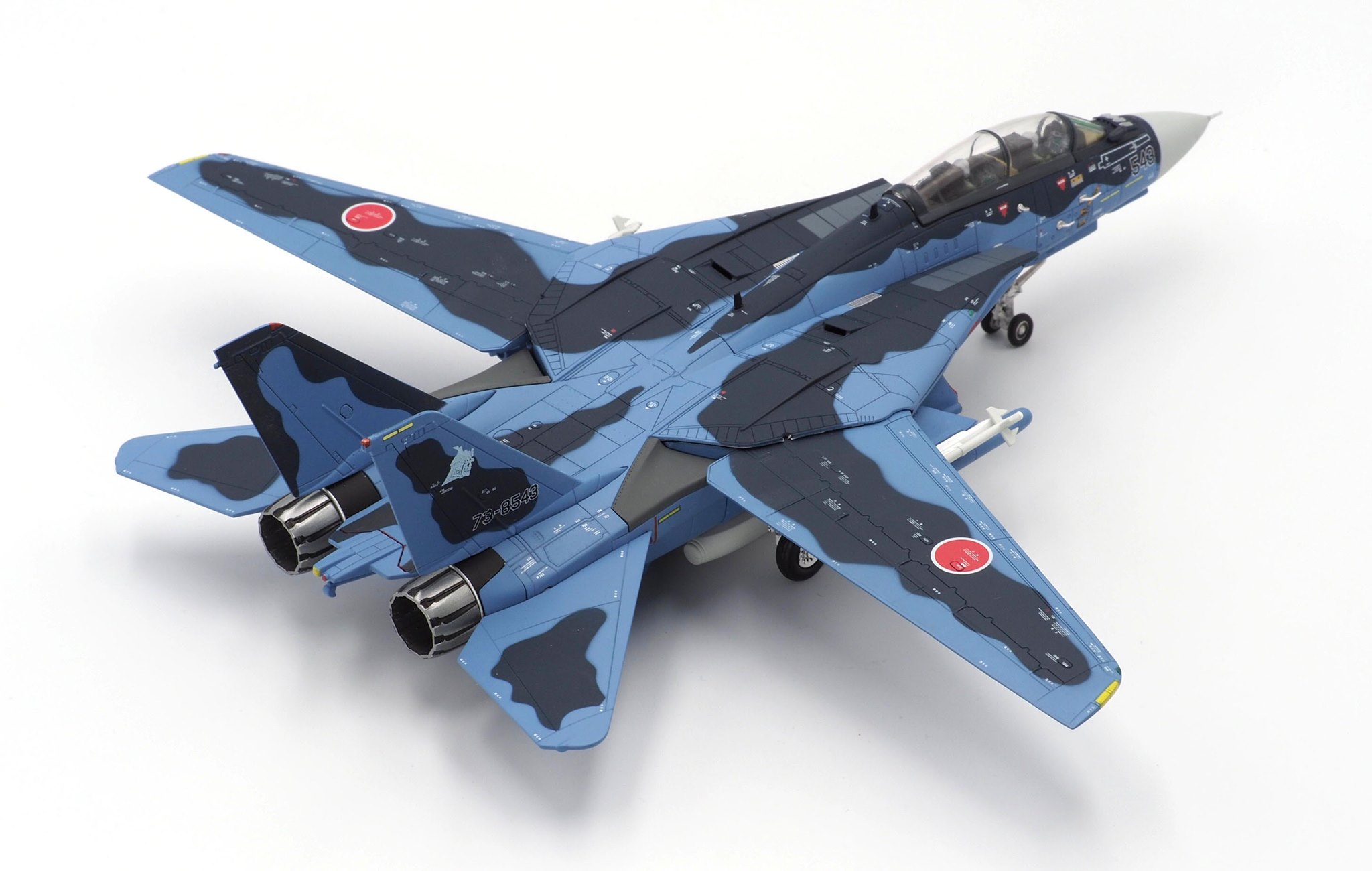 CA72DC01日本F-14J海洋迷彩合金成品1/72模型