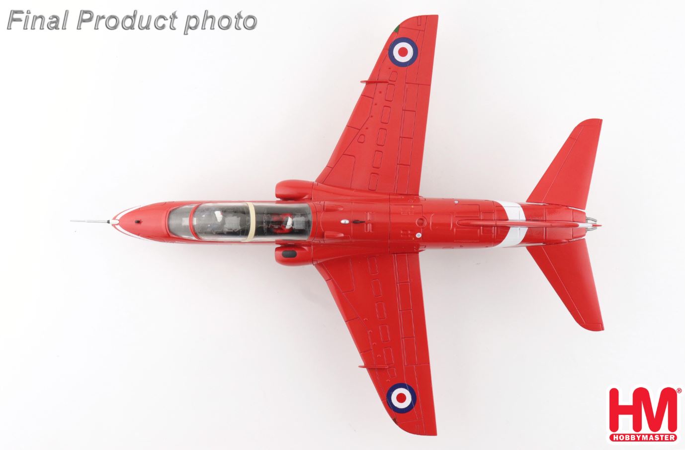 HU1004英國紅箭飛行表演隊Hawk T.1A XX202