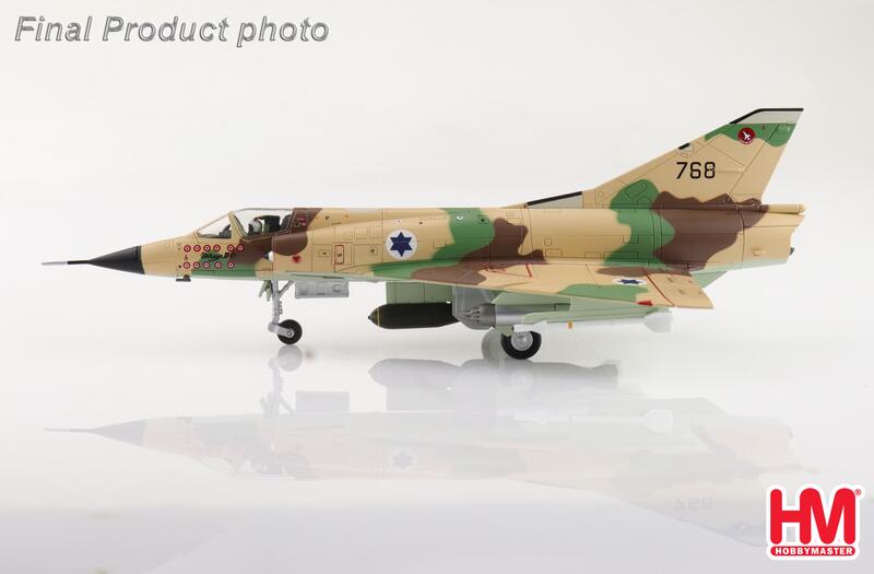 HA9804以色列幻象3型戰鬥機模型