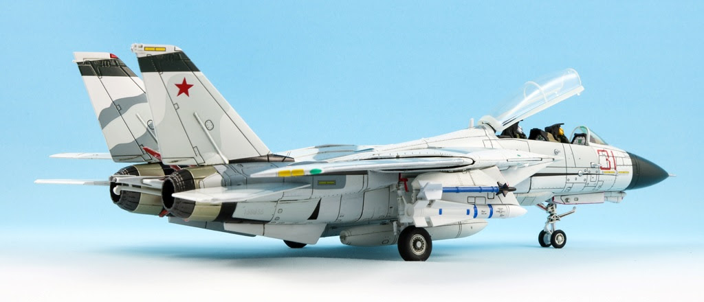 CA72TP01 F-14模型1/72金屬成品RED 31 TOP GUN