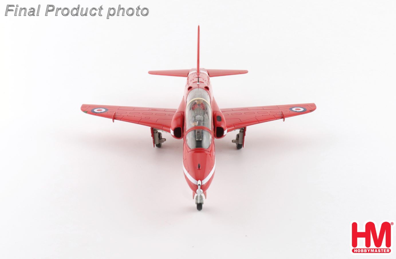 HU1004英國紅箭飛行表演隊Hawk T.1A XX202