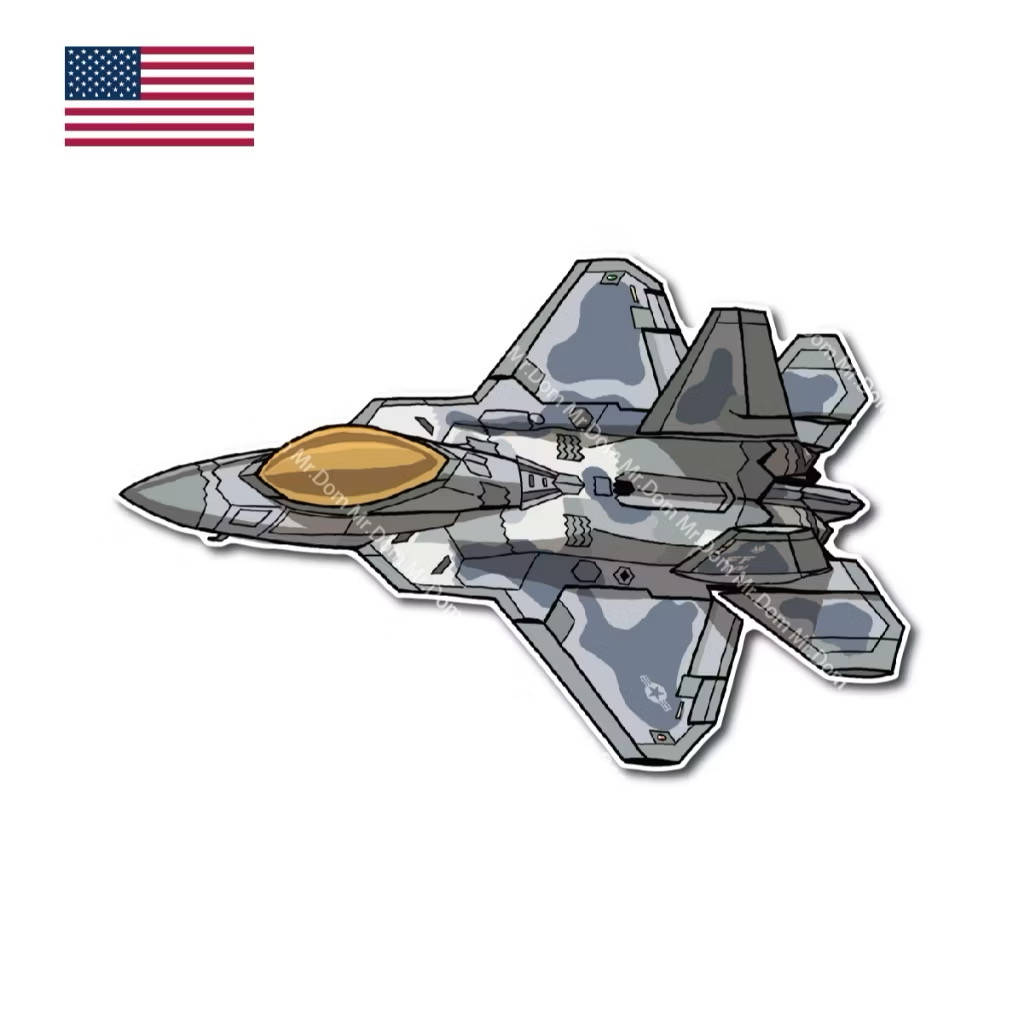 美國F-22猛禽式隱形戰機