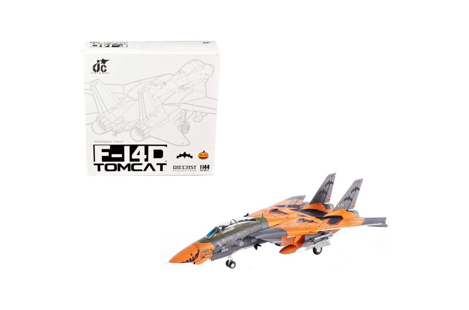 JCW-144-F14-005空戰奇兵Ace Combat F-14D南瓜臉彩繪模型1/144成品