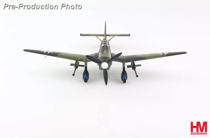 HA0132德軍容克Ju-87G-1 STUKA斯圖卡俯沖轟炸機東線戰場坦克殺手模型