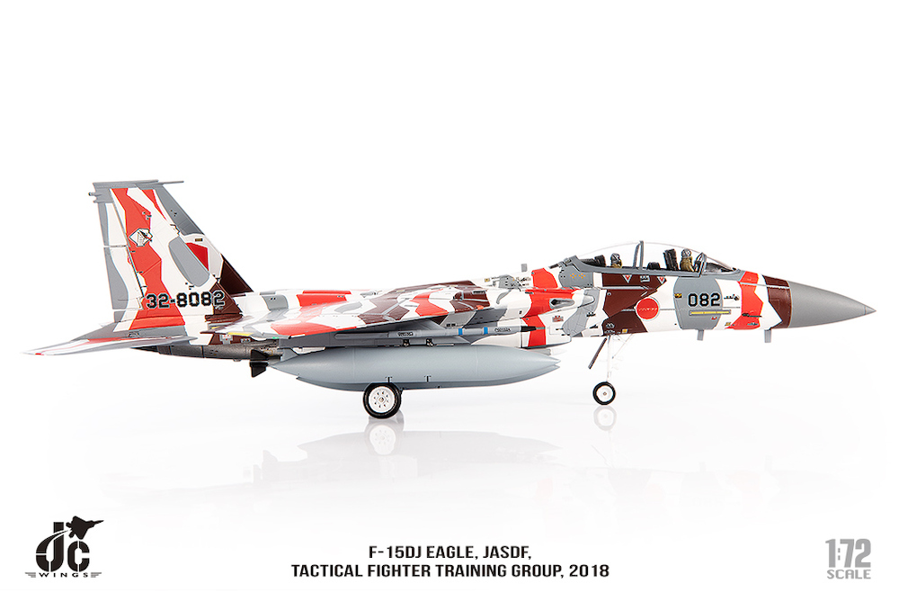 JCW-72-F15-024日本航空自衛隊飛行教導隊F-15DJ假想敵082模型
