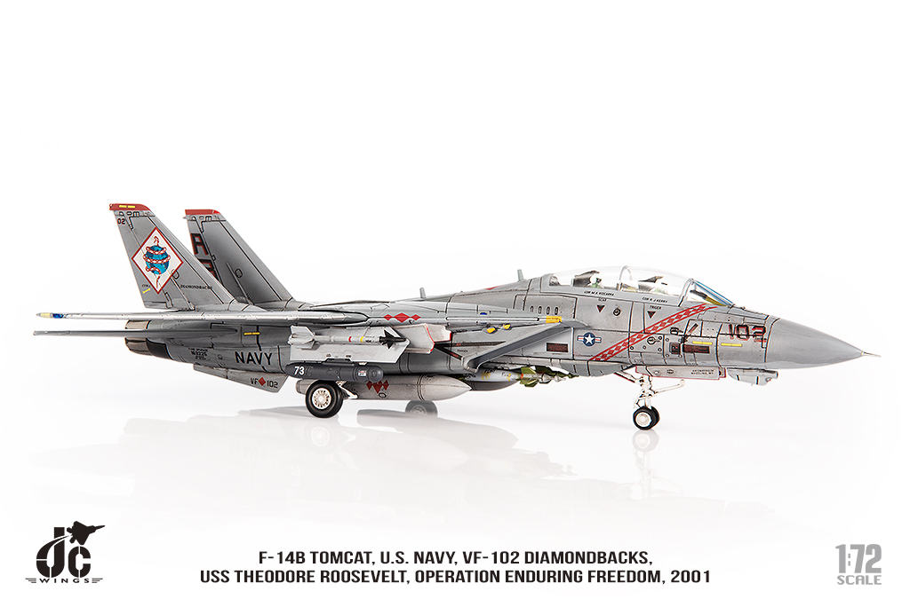 美國海軍F-14B雄貓式戰機VF-102中隊 JCW-72-F14-024