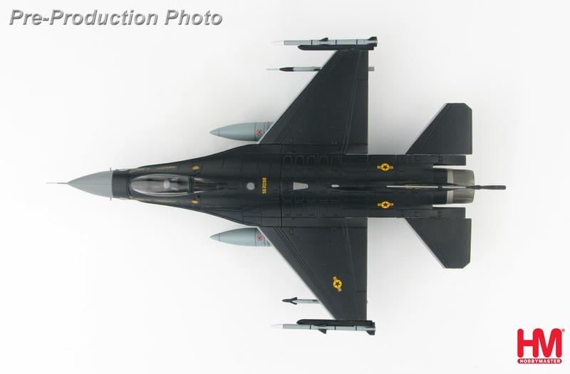 HA3871美軍 F-16C 86-0295,354th 假想敵 合金模型