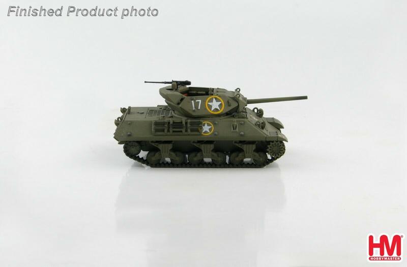 HG3423 美軍M10狼獾反坦克殲擊車Tank Destroyer,1943坦克模型